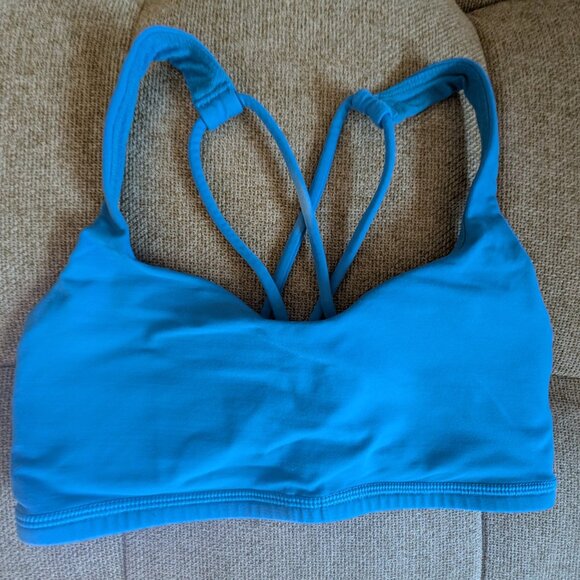 Lululemon blue sports bra, size 2 - Picture 1 of 3